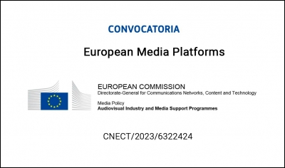 CONVOCATORIAS: European Media Platforms CNECT/2023/6322424