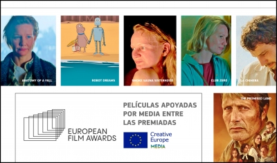 EUROPEAN FILM AWARDS 2023: Películas apoyadas por MEDIA entre las ganadoras