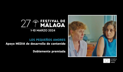 FESTIVAL DE MÁLAGA 2024: El largometraje LOS PEQUEÑOS AMORES de Celia Rico (apoyo MEDIA de desarrollo de contenido) doblemente premiado