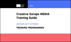 CREATIVE EUROPE MEDIA TRAINING GUIDE: Descubre la nueva página web sobre la formación apoyada por MEDIA