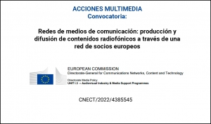 CONVOCATORIAS: Cobertura de asuntos de la Unión Europea a través de la radio.