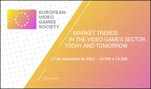EUROPEAN VIDEO GAMES SOCIETY 2022: Explora las tendencias del mercado en el sector de los videojuegos actual y del mañana