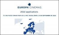 EUROPA CINEMAS: Abierto el plazo de envío de candidaturas para formar parte de la red a partir de 2023