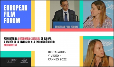 EUROPEAN FILM FORUM (CANNES 2022): Resumen con destacados y vídeo del evento