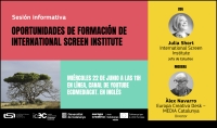 SESIÓN INFORMATIVA: Oportunidades de formación de International Screen Institute (organizada por Europa Creativa MEDIA Catalunya)