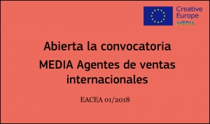 CONVOCATORIAS: Agentes de ventas internacionales EACEA 01/2018