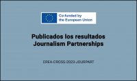 RESULTADOS: Convocatoria Journalism Partnerships (CREA-CROSS-2023-JOURPART)