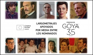 PREMIOS GOYA 2021: Largometrajes apoyados por MEDIA entre los nominados
