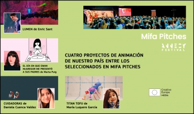 MIFA PITCHES 2023: Cuatro proyectos españoles entre los seleccionados