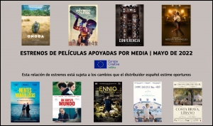 ESTRENOS MAYO 2022: Películas apoyadas por MEDIA