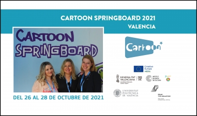 CARTOON SPRINGBOARD 2021: Abierto el plazo de inscripción de proyectos