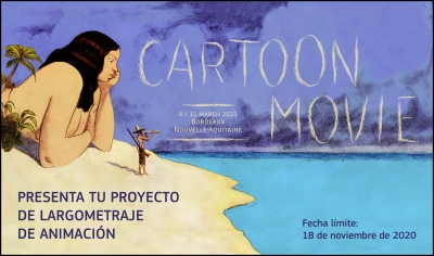 CARTOON MOVIE 2021: Presenta tu proyecto de largometraje de animación
