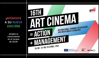 CICAE: Art Cinema (Action + Management) 2019 para exhibidores de cine independiente