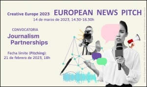 EUROPEAN NEWS PITCH: ¿Tienes un proyecto en búsqueda de financiación para la convocatoria Journalism Partnerships?