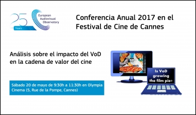 OBSERVATORIO EUROPEO DEL AUDIOVISUAL: Conferencia anual en Cannes