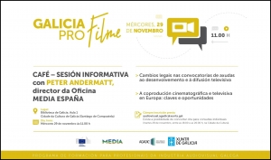 SESIÓN INFORMATIVA: Desarrollo de proyectos y difusión televisiva (Santiago de Compostela)