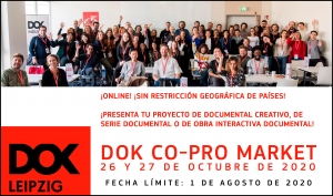 DOK CO-PRO MARKET ONLINE (DOK LEIPZIG): Inscribe tu proyecto