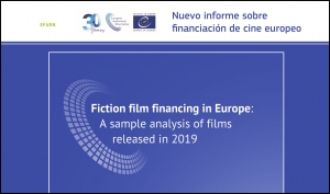 OBSERVATORIO EUROPEO DEL AUDIOVISUAL: Nuevo informe sobre financiación de cine de ficción en Europa