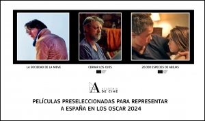 PREMIOS OSCAR 2024: Anunciadas las tres películas preseleccionadas para representar a España