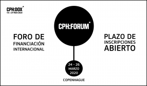 CPH:FORUM 2020: Abierto el plazo de inscripción de proyectos en este foro de coproducción