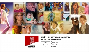 PREMIOS CÉSAR 2022: Largometrajes apoyados por MEDIA entre los nominados