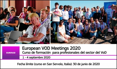 EUROPEAN VOD MEETINGS 2020: Apúntate a su próximo taller