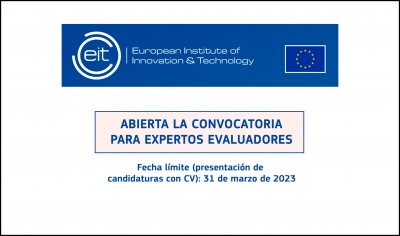 EIT CULTURE AND CREATIVITY: Abierta la convocatoria de expertos evaluadores de esta iniciativa del European Institute of Innovation and Technology
