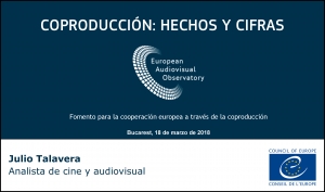 OBSERVATORIO EUROPEO DEL AUDIOVISUAL: Informe sobre coproducciones con hechos y cifras