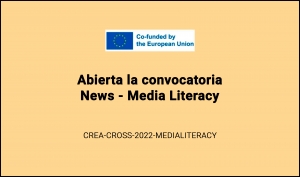 CONVOCATORIAS: News - MEDIA Literacy CREA-CROSS-2022-MEDIALITERACY