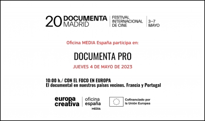 DOCUMENTAMADRID: Oficina MEDIA España interviene en una actividad de Documenta Pro