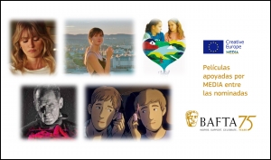 PREMIOS BAFTA 2022: Largometrajes apoyados por MEDIA entre los nominados