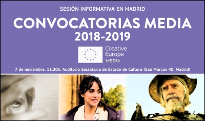 SESIÓN INFORMATIVA EN MADRID: Convocatorias de ayudas MEDIA 2018-2019