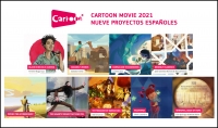 CARTOON MOVIE 2021: Nueve proyectos españoles en su selección