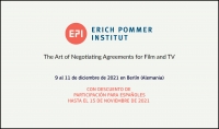 ERICH POMMER INSTITUT: The Art of Negotiating Agreements for Film and TV con descuento de participación para españoles