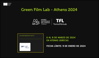 TORINOFILMLAB: Abierta la convocatoria de Green Film Lab - Athens 2024