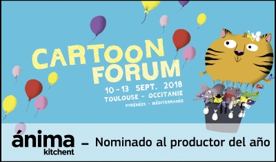 CARTOON TRIBUTES 2018: Anima Kitchent es nominado a productor del año