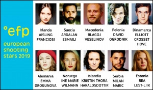EUROPEAN SHOOTING STARS 2019: Actores seleccionados