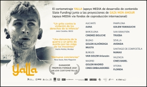 ESTRENO: El cortometraje YALLA de Carlo D&#039;Ursi (apoyo MEDIA de desarrollo de contenido Slate Funding) llega a los cines españoles