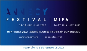 ANNECY 2022: Abierto el plazo de inscripción de proyectos en su actividad MIFA Pitches