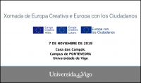 SESIÓN INFORMATIVA: Europa Creativa MEDIA, Europa Creativa Cultura y Europa con los Ciudadanos en Pontevedra