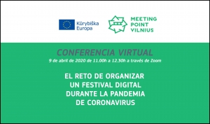 CONFERENCIA VIRTUAL: El reto de organizar un festival digital durante la pandemia de Coronavirus