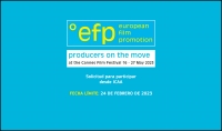 EUROPEAN FILM PROMOTION: Participa en Producers on the Move (solicitudes a través de ICAA)