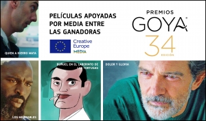PREMIOS GOYA 2020: Películas apoyadas por MEDIA entre las ganadoras