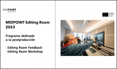 MIDPOINT INSTITUTE: Abierta la convocatoria de Editing Room 2023