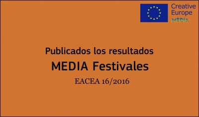 RESULTADOS: Convocatoria Festivales (EACEA 16/2016)