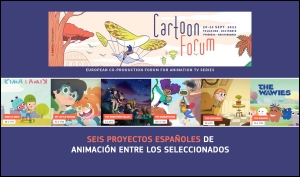 CARTOON FORUM 2021: Seis proyectos españoles de animación entre los seleccionados