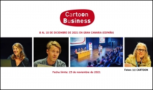 CARTOON BUSINESS 2021: ¿Aún no te has apuntado a su edición en Gran Canaria?