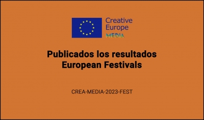 RESULTADOS: Convocatoria European Festivals (CREA-MEDIA-2023-FEST)