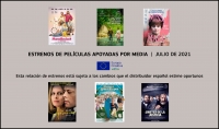 ESTRENOS JULIO 2021: Películas apoyadas por MEDIA