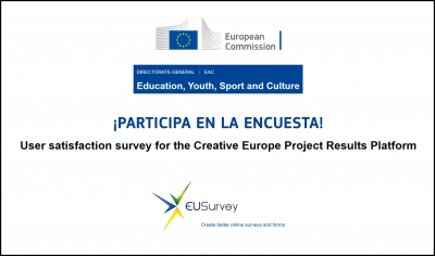 ENCUESTA: Plataforma de resultados de proyectos de Europa Creativa